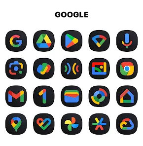 One UI Dark IconPack - скриншот 2