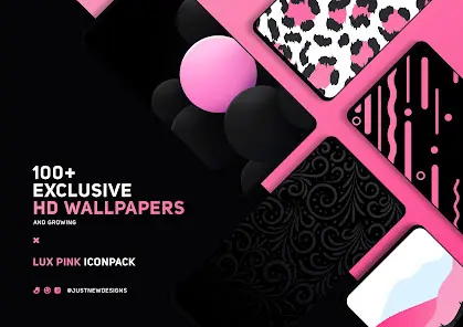 Pink IconPack : LuX - скриншот 6