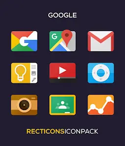Recticons - Icon Pack - скриншот 2