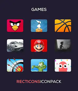 Recticons - Icon Pack - скриншот 5