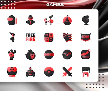 Red IconPack : LuXRed - скриншот 3