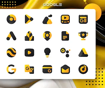 Yellow IconPack : LuXYellow - скриншот 1