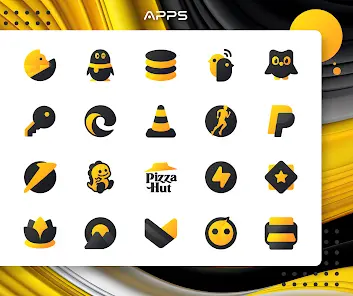 Yellow IconPack : LuXYellow - скриншот 3