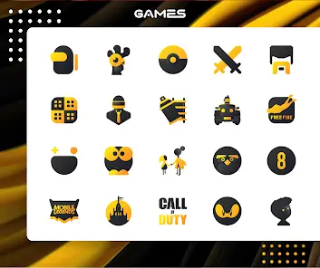 Yellow IconPack : LuXYellow - скриншот 4