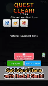 RPG Restaurant Idle Hack&Slash - скриншот 2