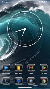 Glass Waves Icon Pack - скриншот 3