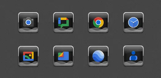 Glass Waves Icon Pack - скриншот 5
