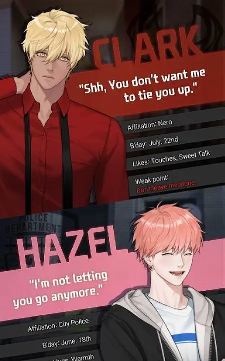 Killing Kiss : BL story game - скриншот 3