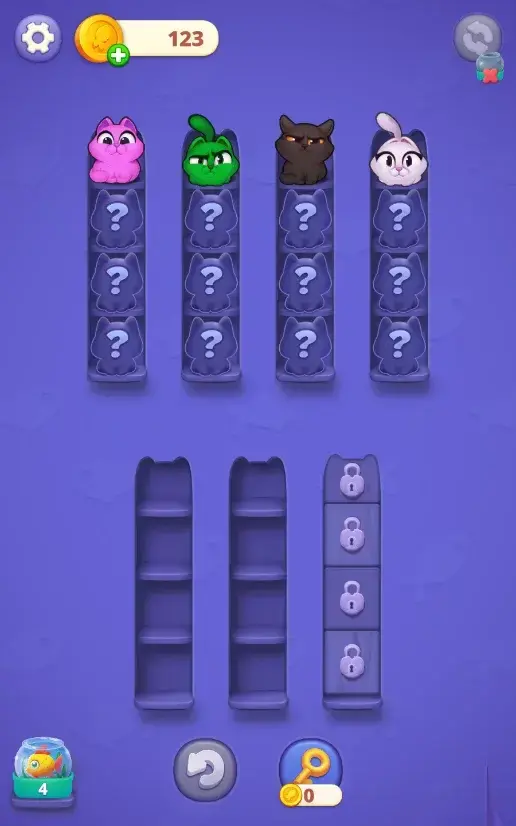 Kitty Sort: Twisted Tails - скриншот 3