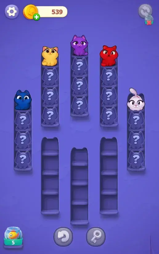 Kitty Sort: Twisted Tails - скриншот 4