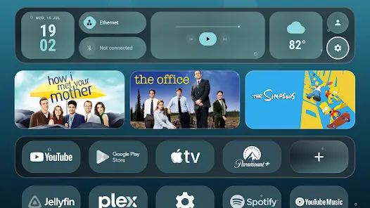 Monet - Android TV лаунчер - скриншот 4