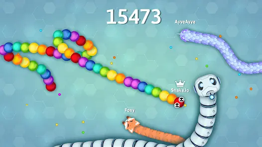 Snake.io - веселые батл-игры - скриншот 1