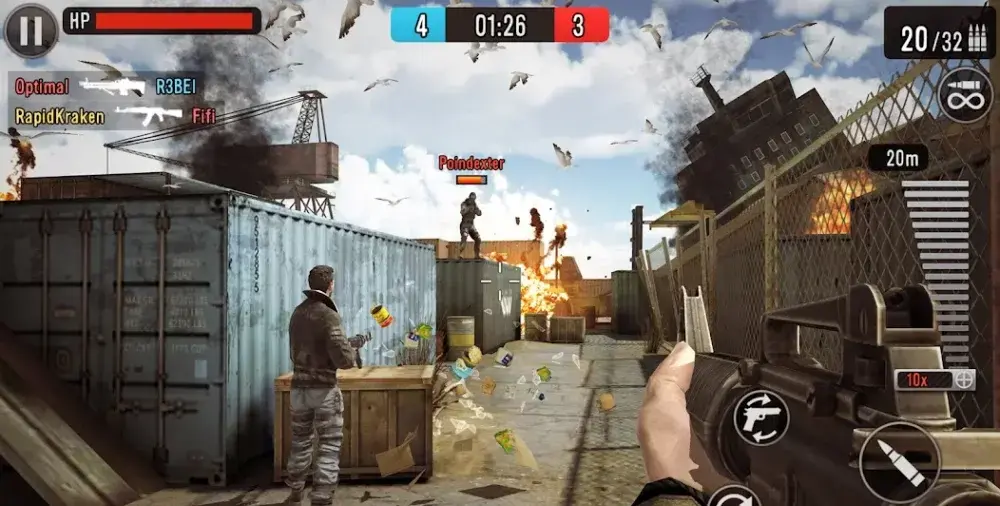 Last Hope Sniper - Zombie War - скриншот 2