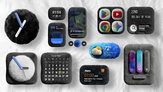Fluffy OneUi Kwgt - скриншот 5