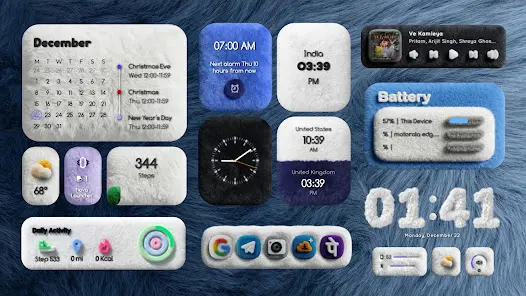Fluffy OneUi Kwgt - скриншот 9