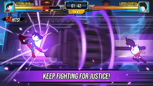 Super Stickman Dragon Warriors - скриншот 1