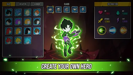 Super Stickman Dragon Warriors - скриншот 3