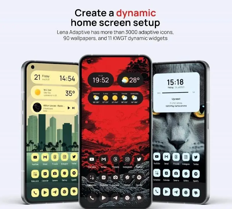 Lena Adaptive: Icon Pack - скриншот 1