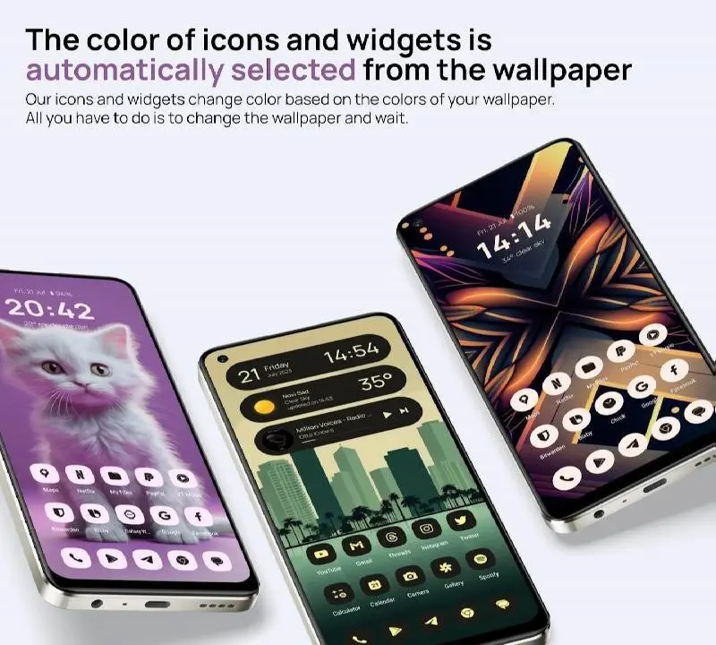 Lena Adaptive: Icon Pack - скриншот 2