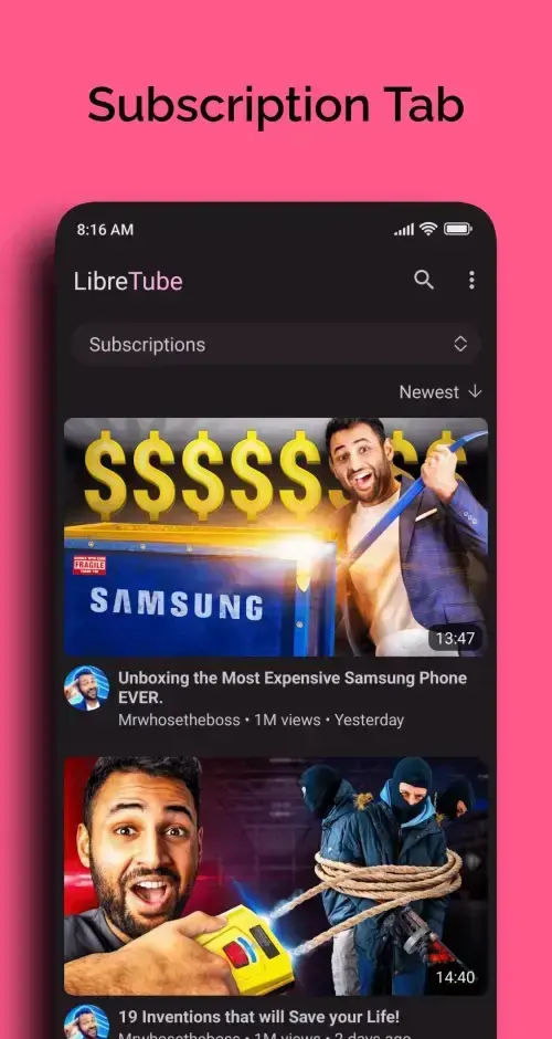 LibreTube - скриншот 2
