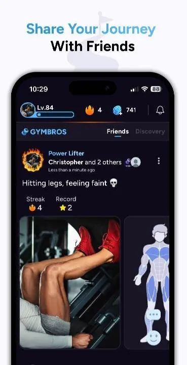 Liftoff - Ranked Gym Workouts - скриншот 4