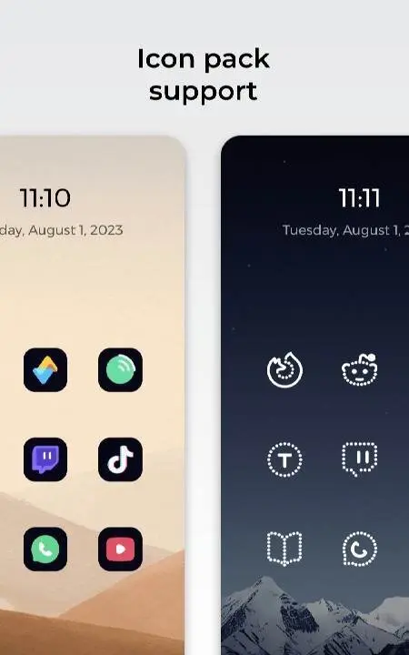 Lime Launcher - Minimal & fast - скриншот 2