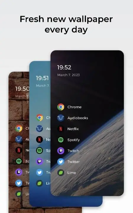 Lime Launcher - Minimal & fast - скриншот 4