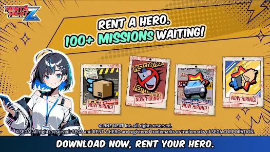 RENT A HERO Z - скриншот 2