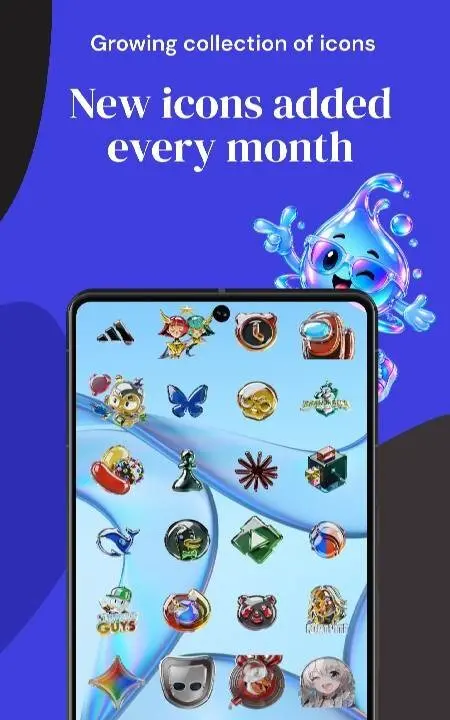Liquid Glass Icon Pack - скриншот 2