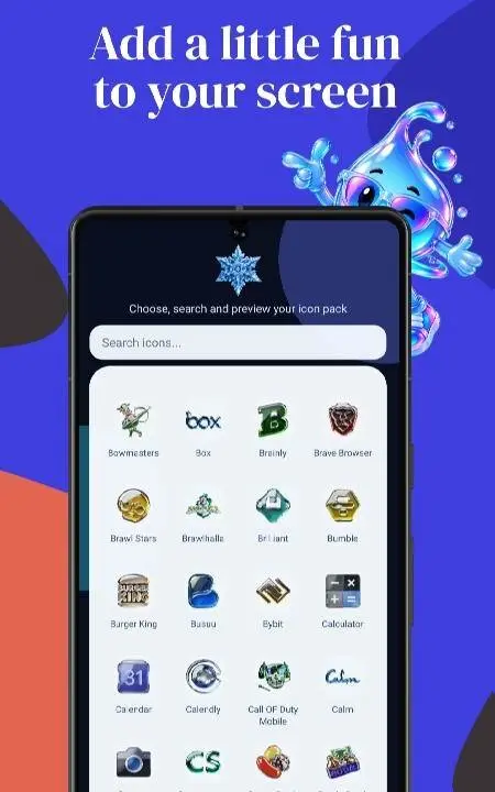 Liquid Glass Icon Pack - скриншот 3