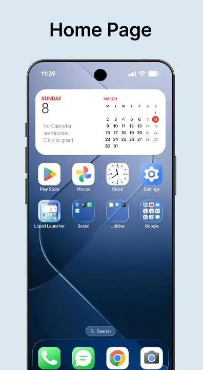 Liquid Launcher - OS 26 - скриншот 1