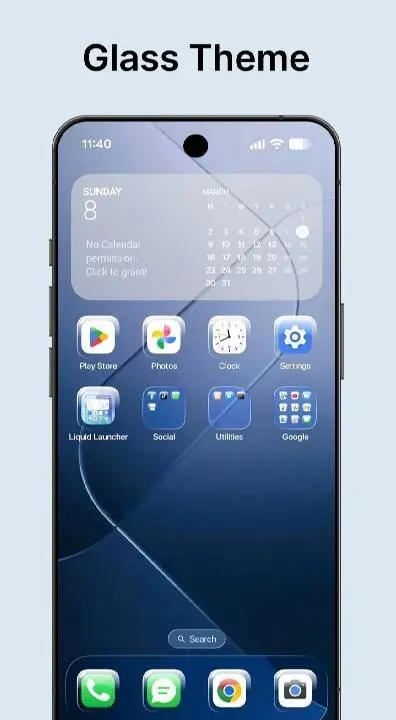 Liquid Launcher - OS 26 - скриншот 2