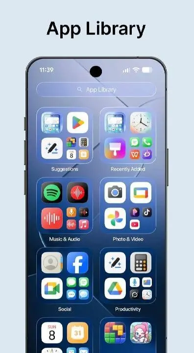 Liquid Launcher - OS 26 - скриншот 4