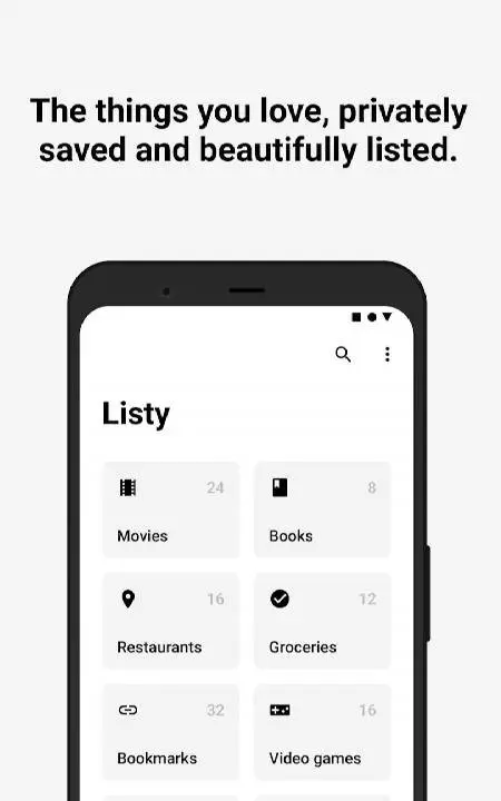 Listy · Beautiful lists - скриншот 1