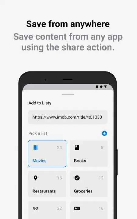 Listy · Beautiful lists - скриншот 4