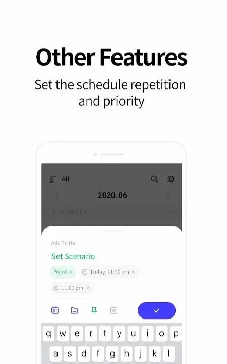 LockScreen Calendar - Schedule - скриншот 1