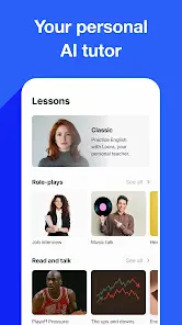 Speak English with Loora AI - скриншот 1