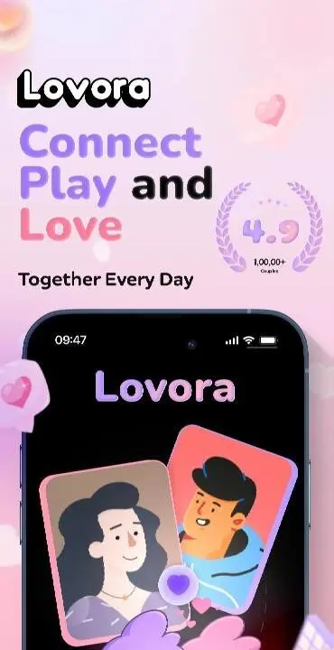 Lovora: Couple Games & Widgets - скриншот 1