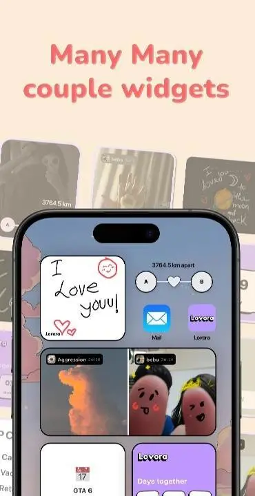 Lovora: Couple Games & Widgets - скриншот 4