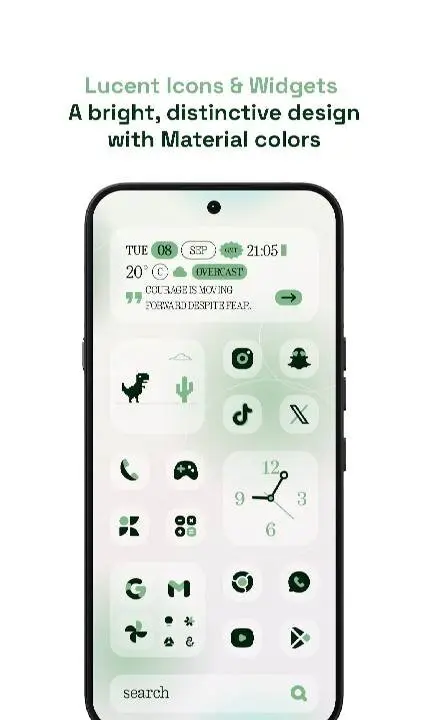 Lucent Icons and Widgets - скриншот 1