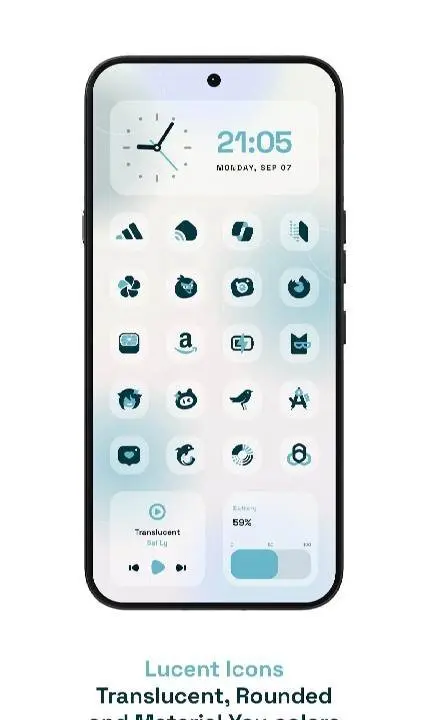 Lucent Icons and Widgets - скриншот 2
