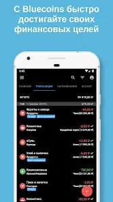 Bluecoins Финансы и бюджет - скриншот 1