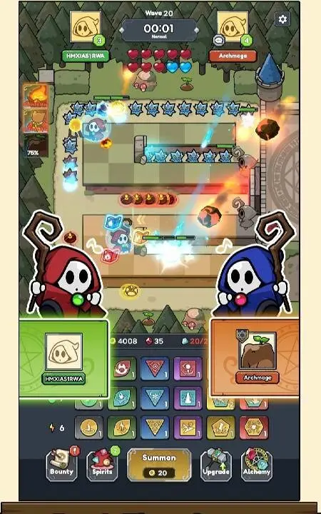 Magic Defense: Co-op Wizard TD - скриншот 1