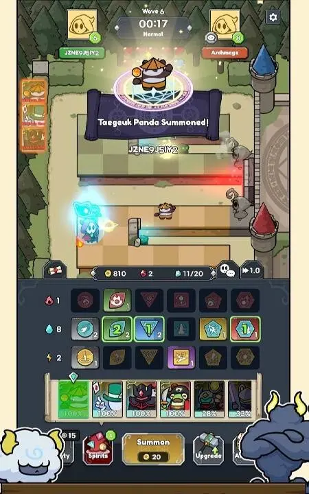 Magic Defense: Co-op Wizard TD - скриншот 3