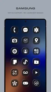 Glassify Dark Icons - скриншот 2