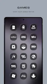 Glassify Dark Icons - скриншот 4