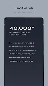 Glassify Dark Icons - скриншот 6