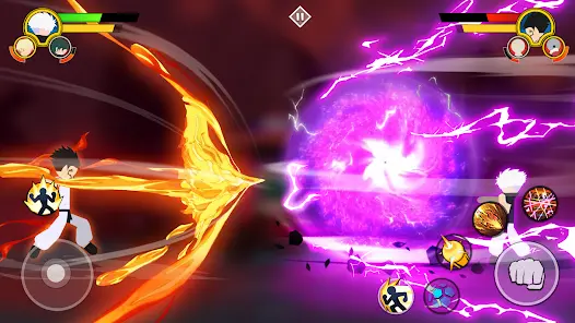 Stickman Cursed Fight 3v3 - скриншот 1