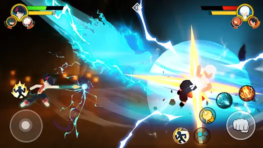 Stickman Cursed Fight 3v3 - скриншот 2