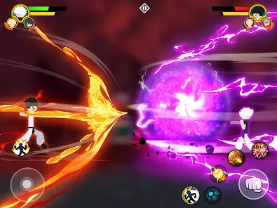 Stickman Cursed Fight 3v3 - скриншот 4